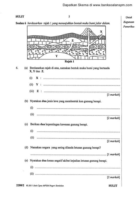 Soalan Geografi Bab 1 Tingkatan 2 Image