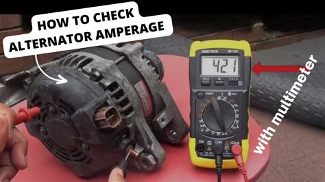 Testing the Alternator